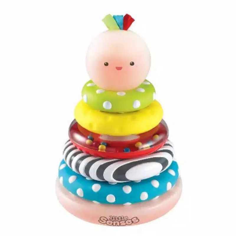 mainan bayi elc glowing senses stacking ring. ORIGINAL SALE