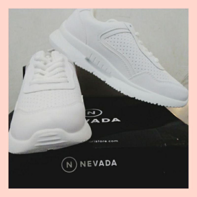 Sale Sneakers Putih White Nevada Original/Kimber Shoes size 38