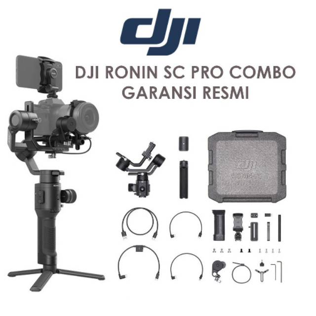 (SECOND) DJI RONIN SC PRO COMBO (ORIGINAL) GARANSI RESMI DJI INDONESIA
