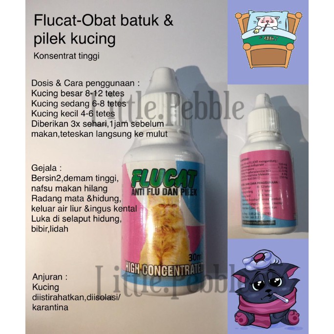 flucat-obat flu bersin-bersin kucing 30ml