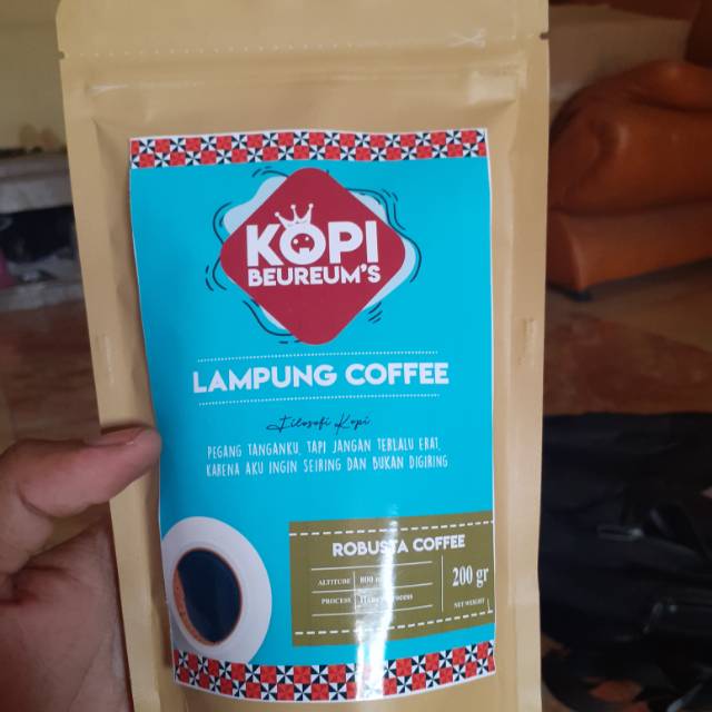 

KOPI LAMPUNG ROBUSTA ASLI honey process 200gr