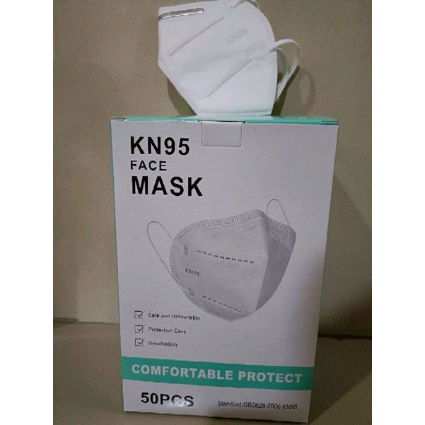 Masker KN95 5 ply kawat luar isi 50 pcs