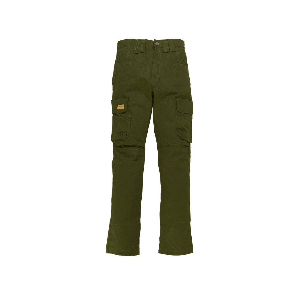 FLEXMINE OLIVE-Workpant, Celana Kargo / untuk membawa peralatan dan mobilitas yang tinggi