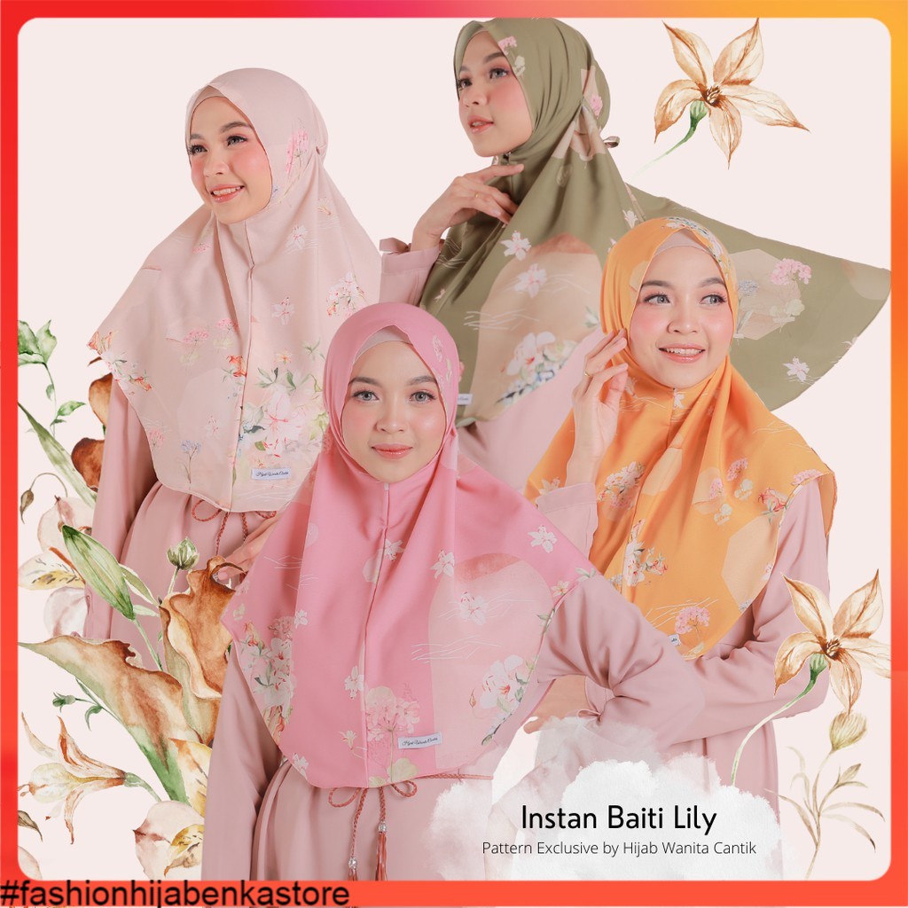 Hijabwanitacantik - Instan Baiti Lily | Hijab Instan | Jilbab Instan #terpesona