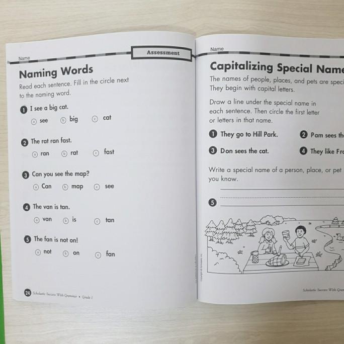 Success With Grammar Grade 1 Scholastic