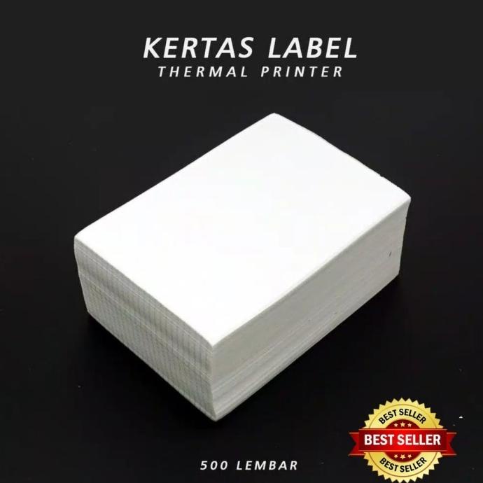 

KERTAS LEBEL / Kertas Print RESITempel 100x150mm dan 100x100mm isi 500