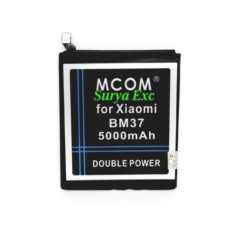Baterai Xiaomi Mi 5s Plus Mi5S Plus Mi 5splus Kode Baterai BM37 BM 37 Double IC ORIGINAL