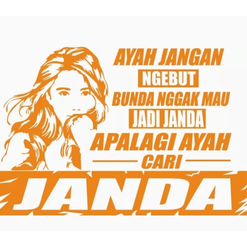 Cuting sticker buat di mobil truck atau pick up