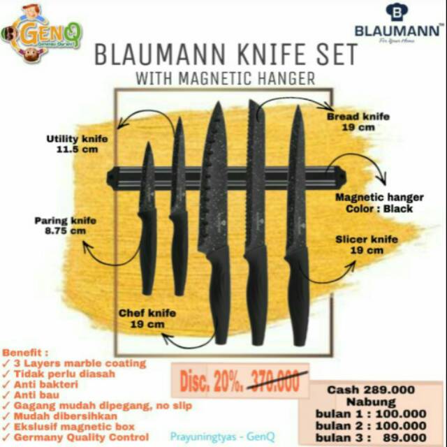 Blaumann Knife Set