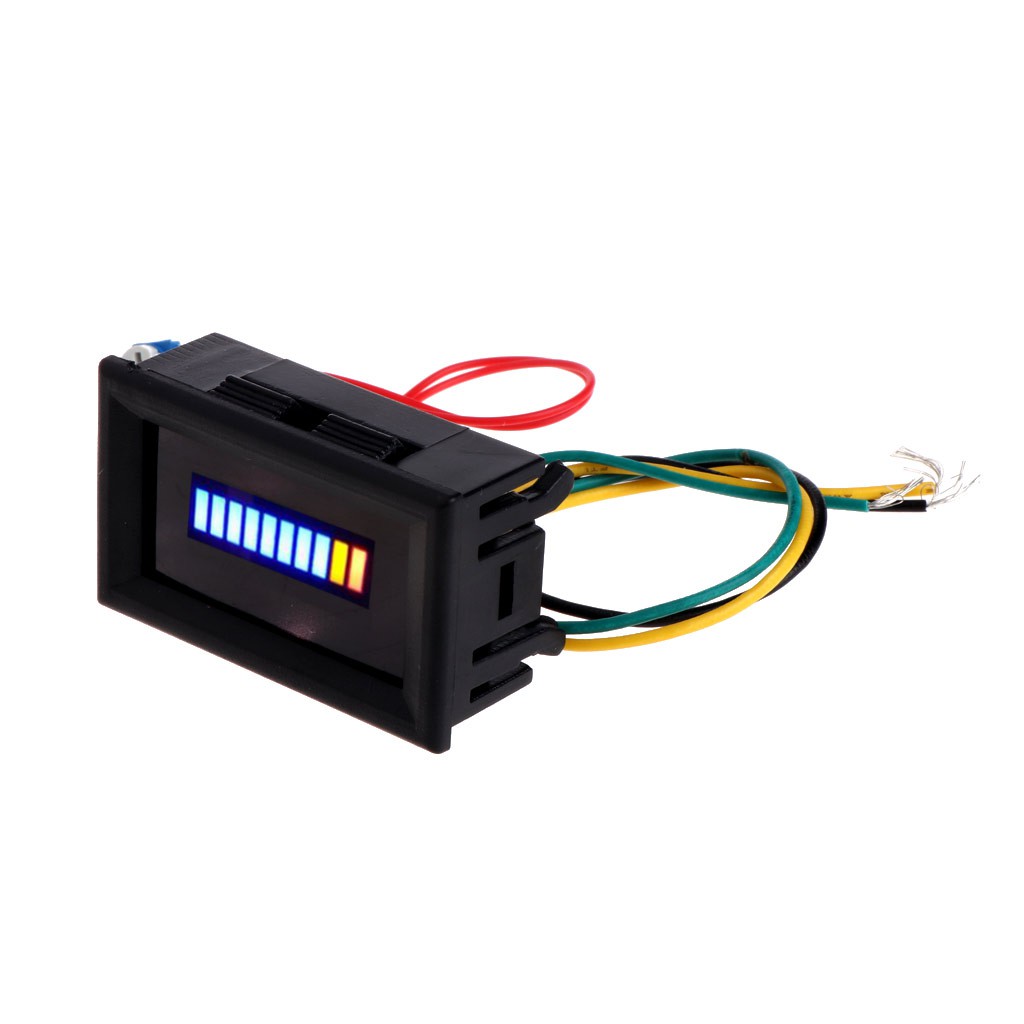 Indikator Pengukur Minyak / Bensin Universal 12V dengan Indikator LED untuk Motor