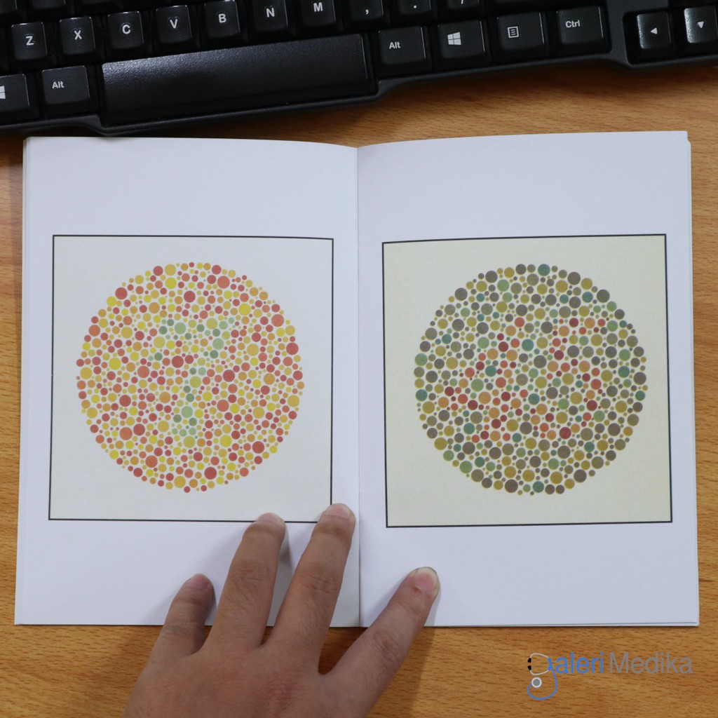Buku Ishihara - Buku Tes Buta Warna