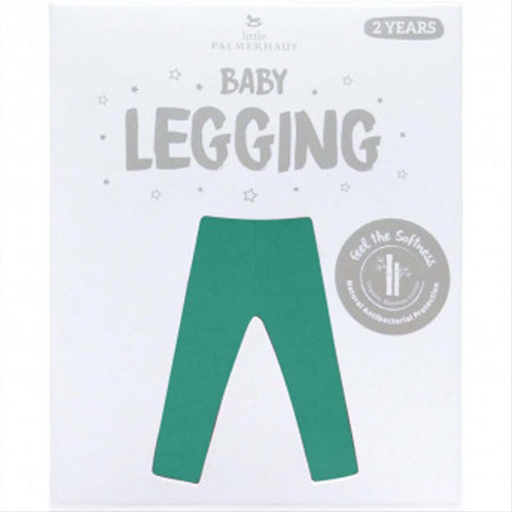 Little Palmerhaus Baby Legging Warna Emerald Green