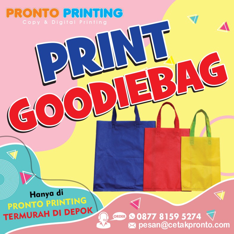 

Pronto Printing Goodie Bag