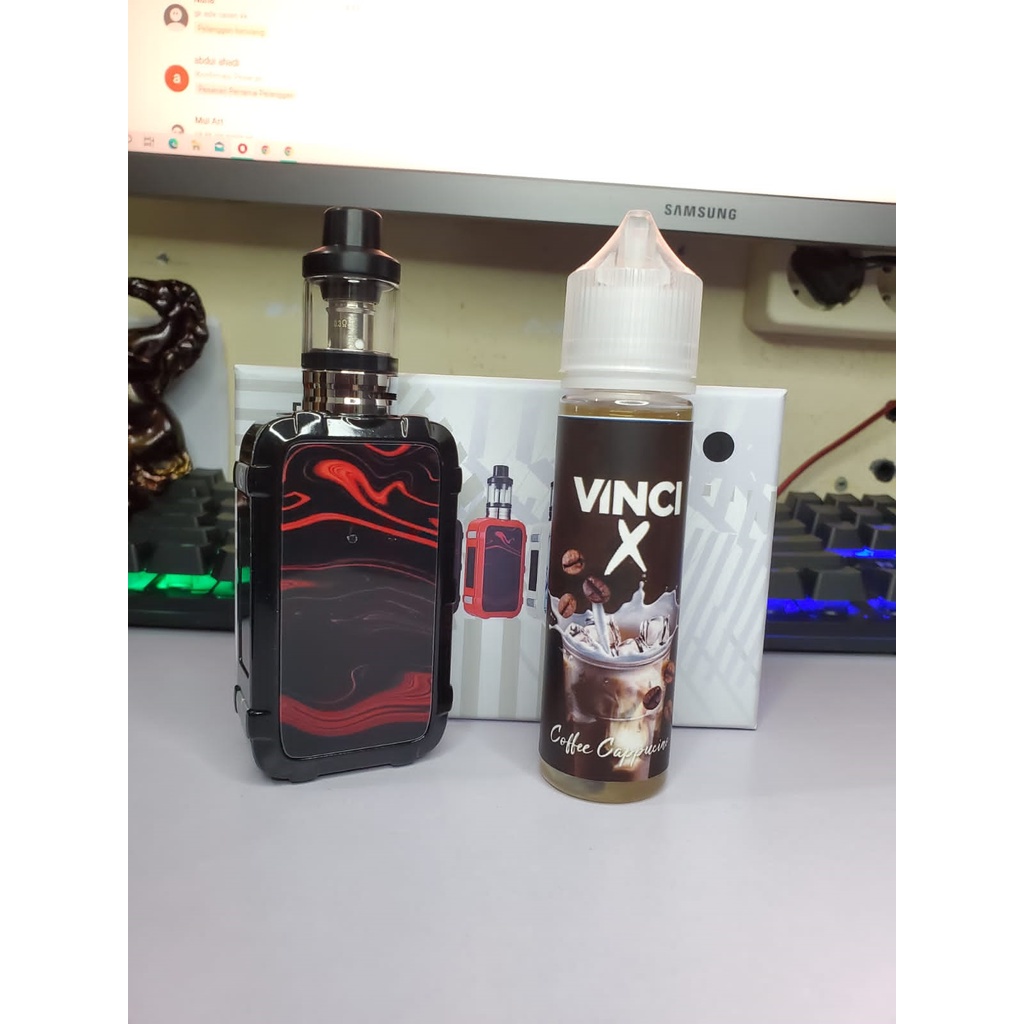 POD/MOD/VAPE/VAPOOR/ROKOK ELEKTRIK VINCI P10 120W + Bonus Liquid