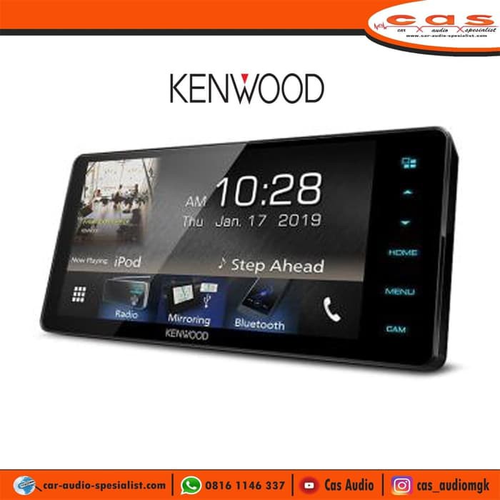 Head Unit Kenwood DDX 719WBT - Cocok Untuk Mobil Toyota