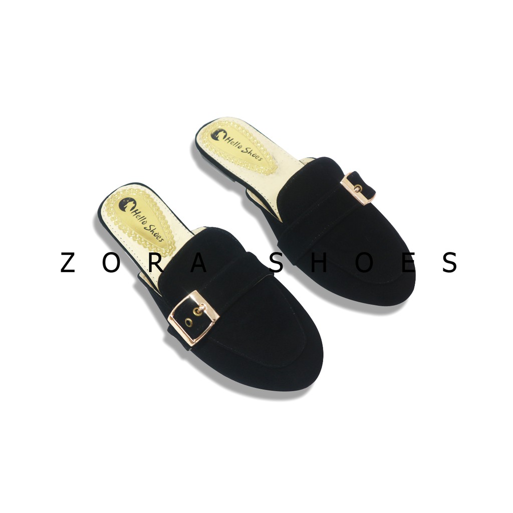 Sandal Wanita Zora Flat Shoes Wanita MT 03