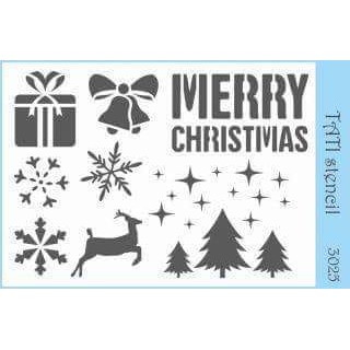 

TATI Stencil Size 10x15cm - Code 6