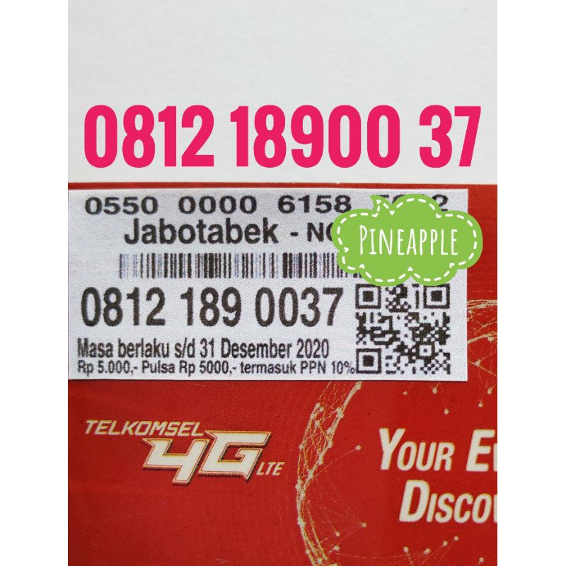 Perdana Simpati 11 Digit Sakti Combo