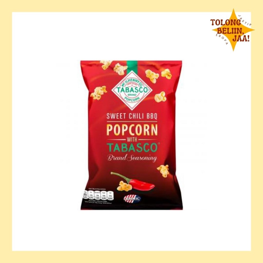 

Tabasco Popcorn 90gr