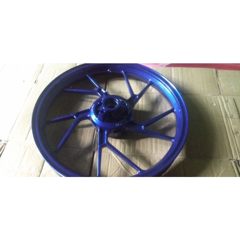 velg satria fu/ shogun sp  belakang warna biru ukuran 160