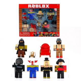4pcs Roblox Pirate Showdown Action Figure Toy Building Blocks With - roblox celebrity collection series 3 night of the werewolf