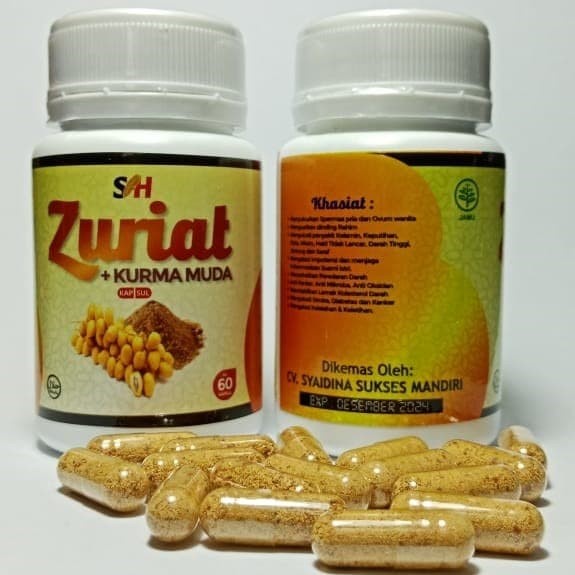 

Super Zuriat Kapsul Plus Serbuk Kurma Muda/ ZURIAT MURNI 100% Dr BUAH