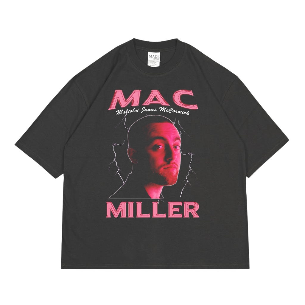 KAOS VINTAGE OVERSIZE MAC MILLER | UNISEX | KAOS OVERSIZE MAC MILLER | MAC MILLER TEES OVERSIZE