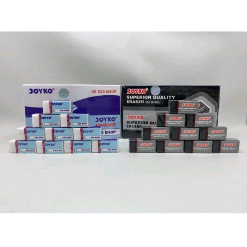 

Penghapus Pensil / Eraser Pencil Joyko 526 B40 Kecil (40pcs)