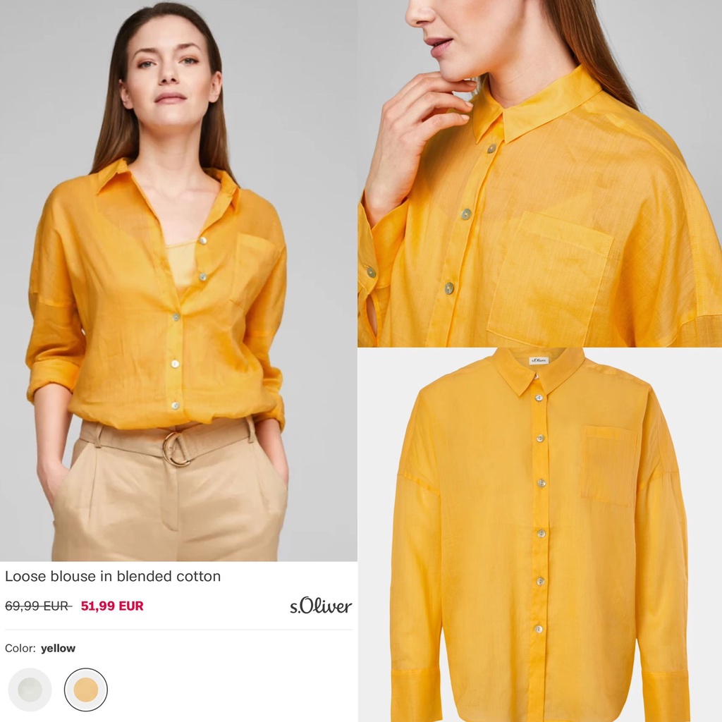 linen blouse/padukan dengan dalaman ya kaka