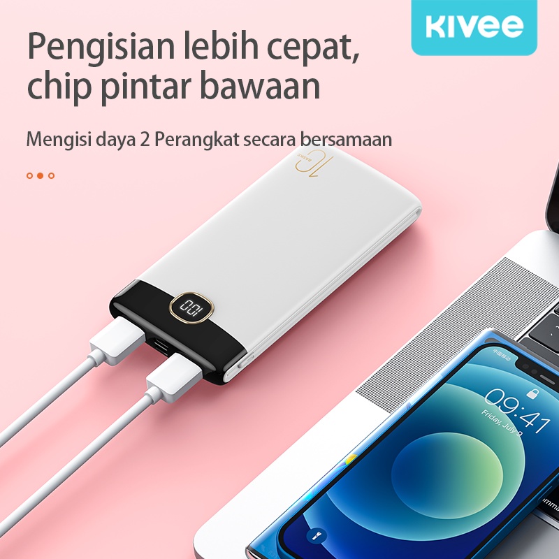 Powerbank Kivee BASIKE PT122P 10000mah
