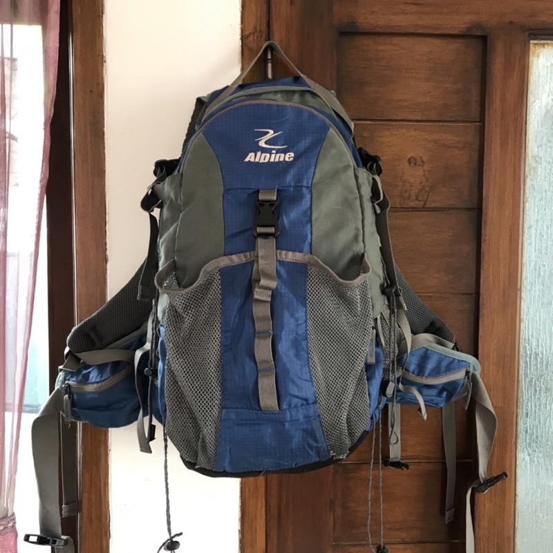 PRELOVED RANSEL GUNUNG ALPINE / KERIL GUNUNG ALPINE
