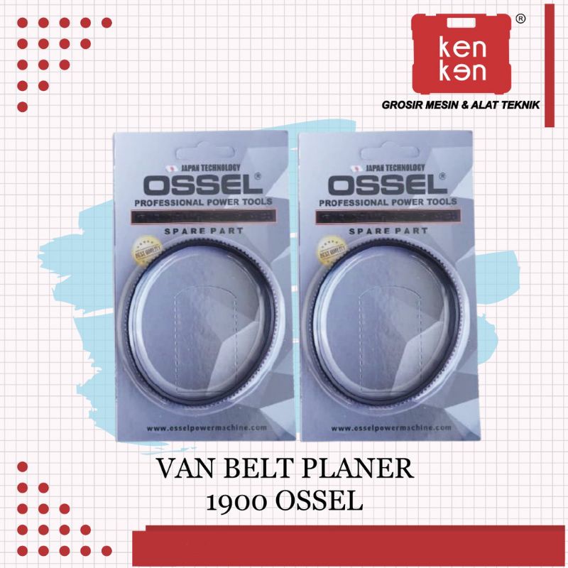 VAN BELT PLANER 1900 OSSEL
