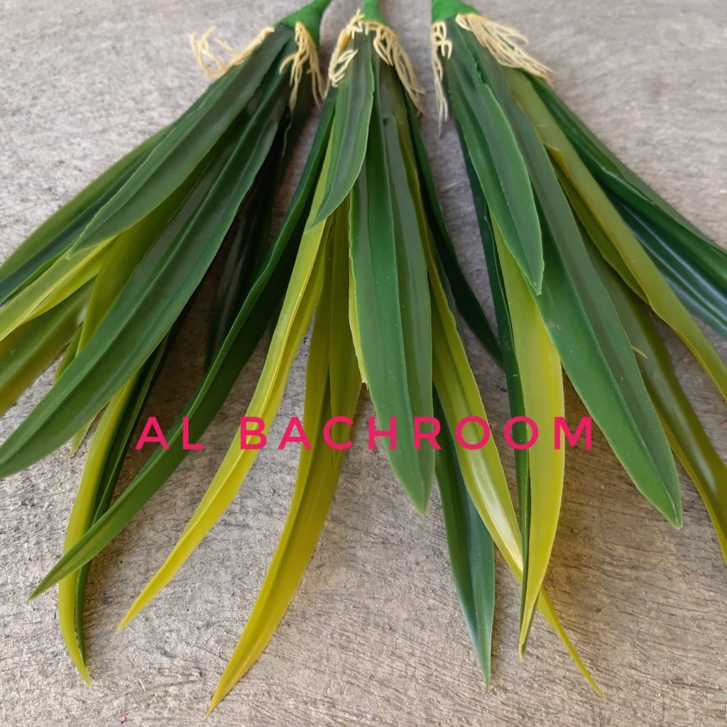 DAUN ANGGREK PANDAN B8031 HIAS IMITASI ARTIFICIAL