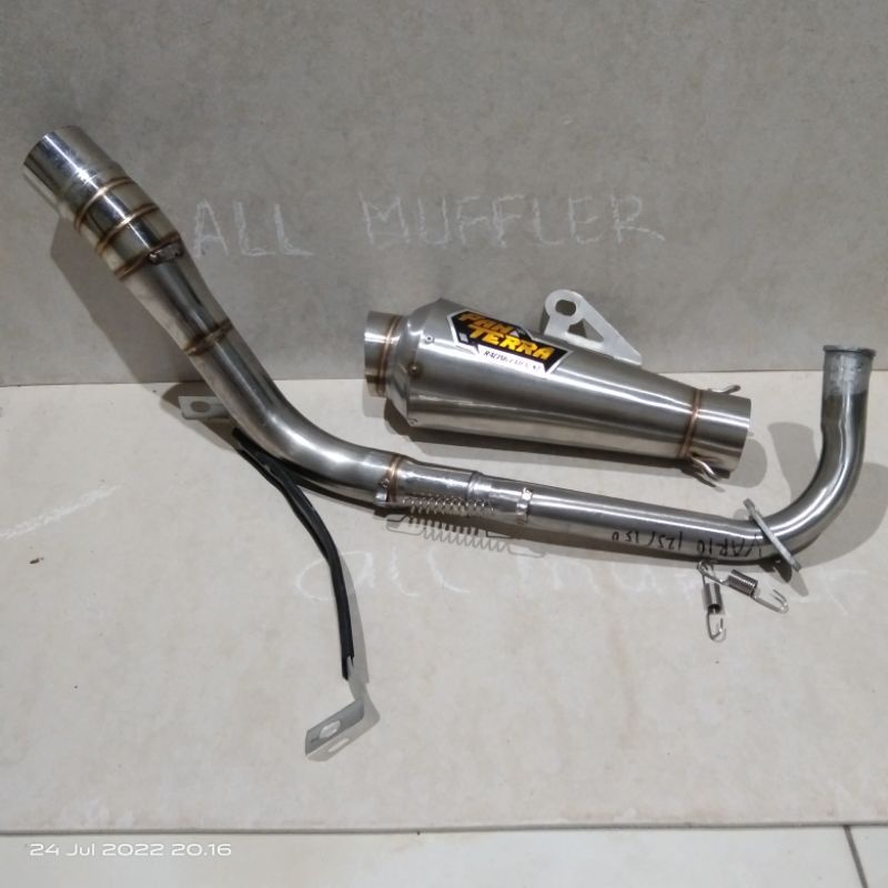 knalpot fantera cornelo Vario 125/150 fullset
