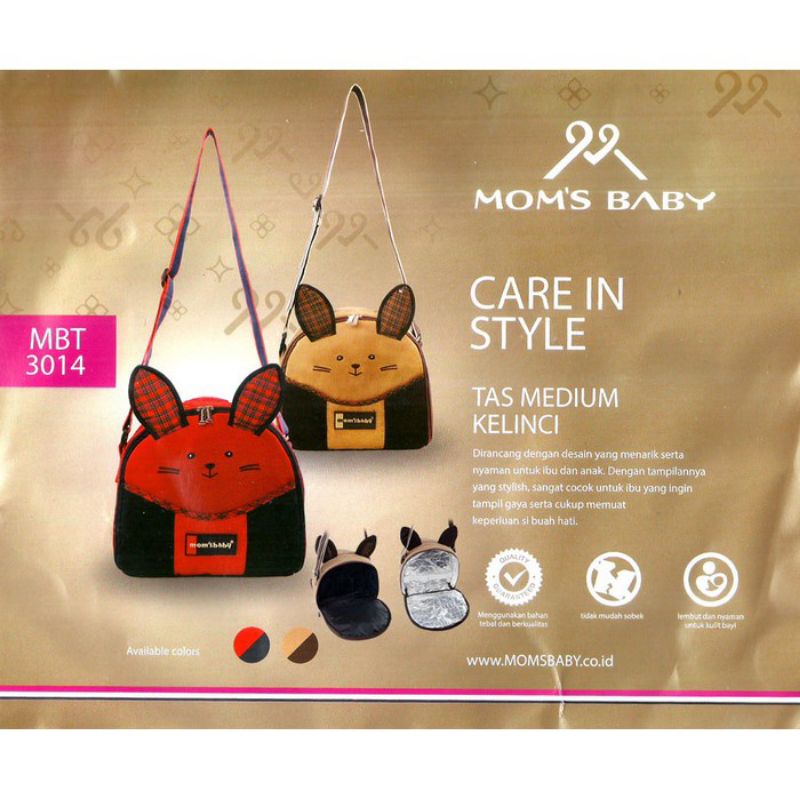 Tas Bayi Medium Kelinci Moms baby MBT 3014
