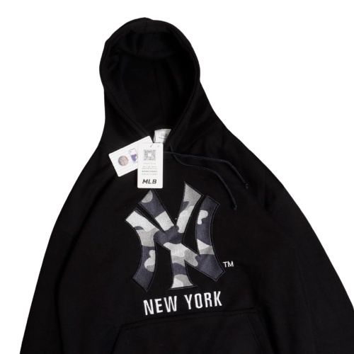 Sweater Hoodie MLB NY LOGO CAMO / Hoodie Pria / Hoodie Wanita Available M L XL Casual Good Brand Quality (Fulltag) Realpict