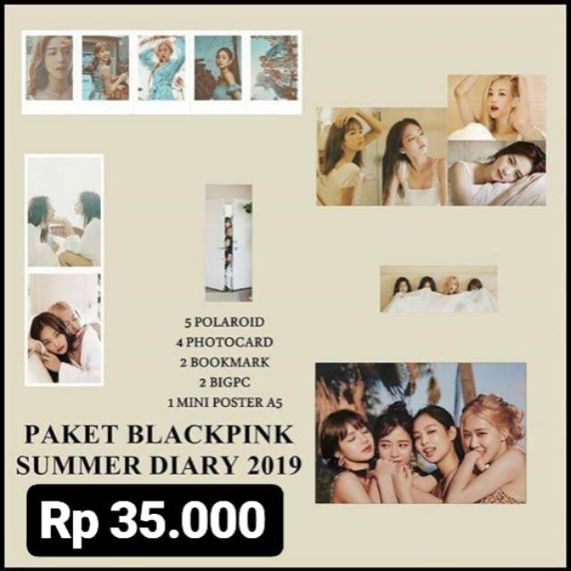 

BLACKPINK SUMMER DIARY - Set Paket