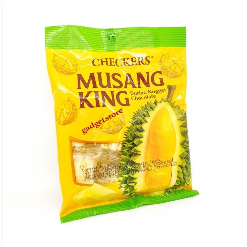 

Musang King Durian Nugget Chocolate 80g