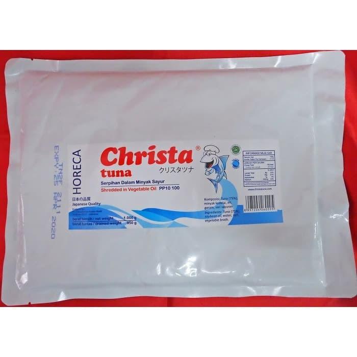 

Kaleng | Christa Tuna Serpih Dalam Pouch