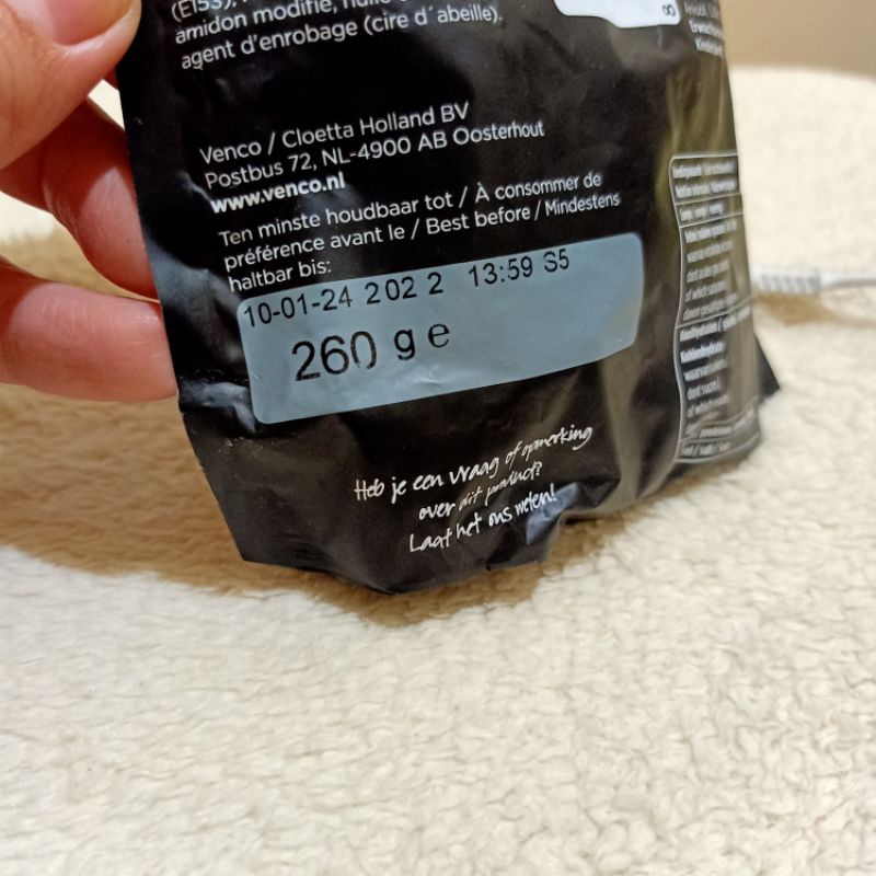 

Venco Salmiakrondo's - Zacht Zout / Venco candies