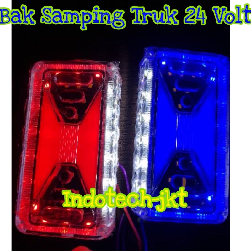 Lampu Bak Truk 24 volt Model PANAH sein nyala running