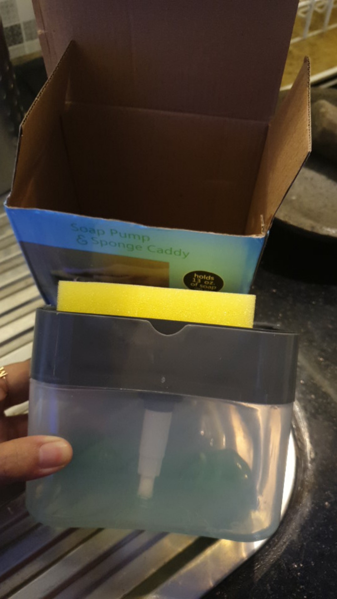 Dispenser Sabun Cuci Piring Soap Pump Peralatan Dapur Tempat Sabun Cuci Piring Sh711