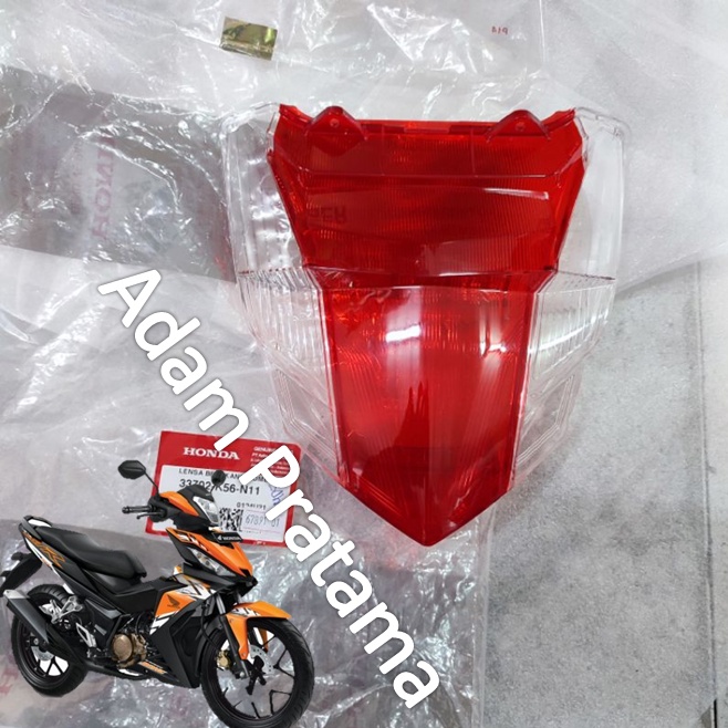 Kaca Lampu Rem Supra GTR 150 33702-K56-N11 Mika Rem Supra GTR Kaca Lampu Rem Belakang Supra GTR Lens