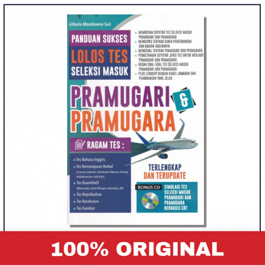 Pramugari Pramugara Panduan Sukses Lolos Tes Seleksi Masuk Bonus Cd Shopee Indonesia