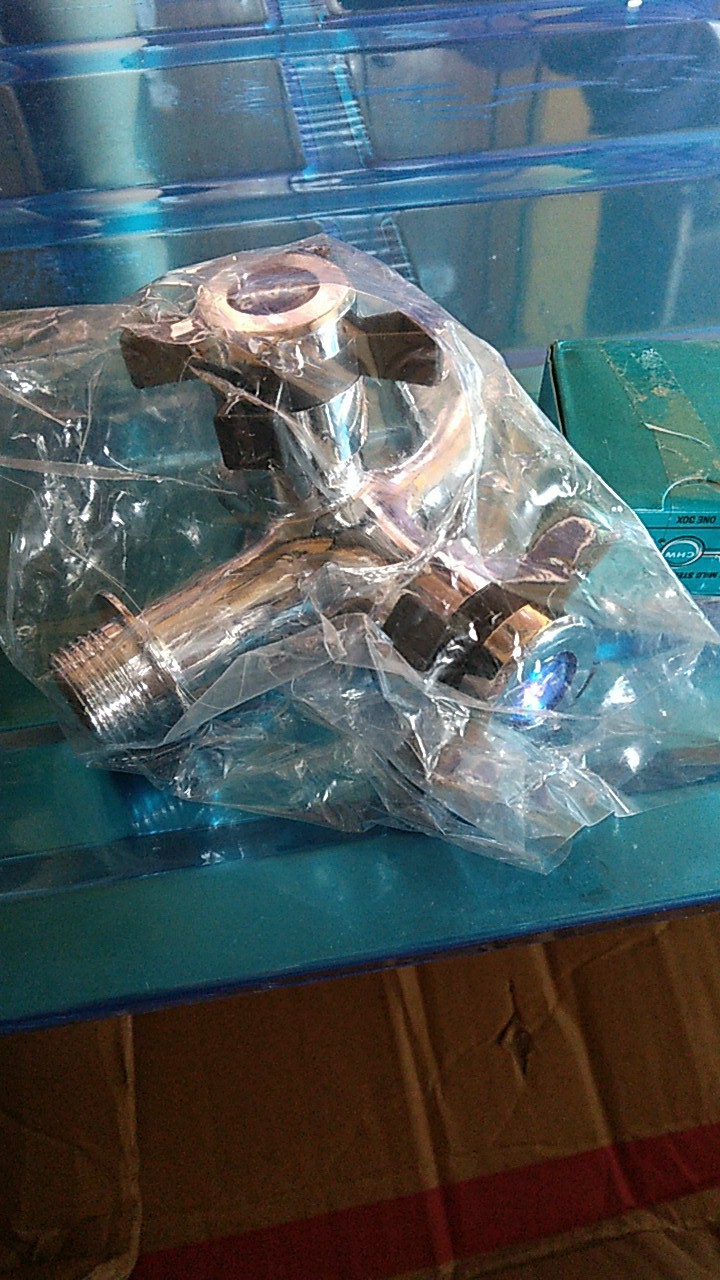 Kran Cabang Stainless / Keran Cabang Besi / Shower Mixer Double / Kran Kamar Mandi