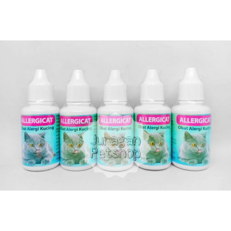 ALLERGI CAT 30ML | Obat Alergi Kucing | Obat Alergi Kulit Hewan| Tamasindo