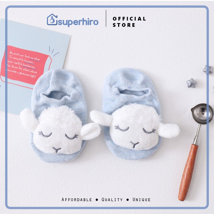 Kaos Kaki Bayi Baby Socks 3D Boneka Anti Slip 0 -1 Year