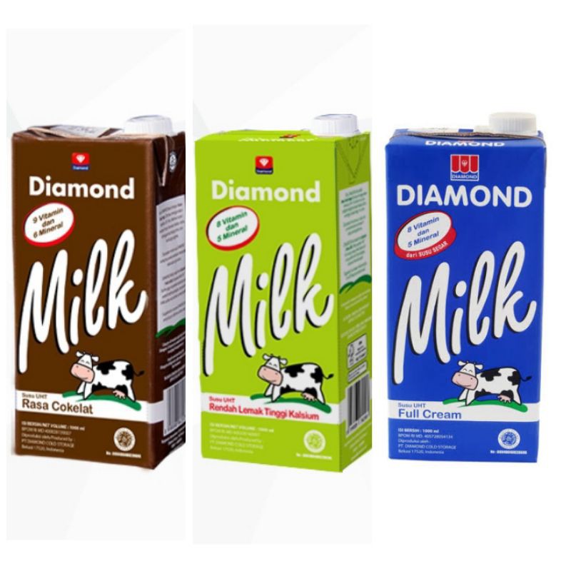 

Susu UHT Diamond 1 Liter