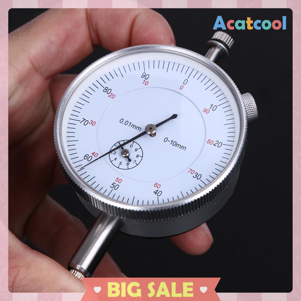 Precision Tool 0.01mm Accuracy Measurement Instrument Dial Indicator Gauge