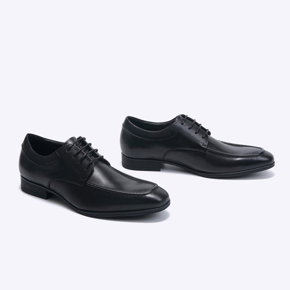 SEPATU FORMAL EVERBEST PRIA ORIGINAL PANTOFEL KULIT ASLI HITAM EM65